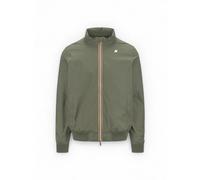 Stretch Nylon Jersey Jacket, male, K-Way, Light Jackets, Green, 2XL, Jackets 2XL