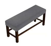 Stretch Ottoman Cover, Foot Stool Cover, Ottoman Stretch Slipcover, Removable Washable Ottomans Stool Protector Cover B L60-90cmW35-50cmH20cm