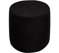 Stretch Ottoman Slipcovers Covers Round, Velvet/Jacquard Stool Covers Thick Soft Footstool & Folding Storage Furniture Protector Covers Removable Washable with Nonslip Elastic Bottom(#27,W40xH40cm)