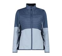 Stretch Performance Hybrid Fleece with Feel Warm Flat Lining for Women CMP Unlimitech Bleu XS