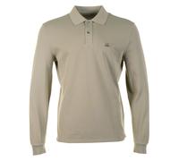 Stretch Piquet Badge Logo Long Sleeve Polo Fallen Rock, Large