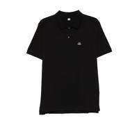 Stretch Piquet Short Sleeve Polo - male - C.P. Company - Polo Shirts - Black - L - Tops L