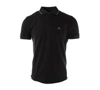Stretch Piquet Two-Button Logo Polo S