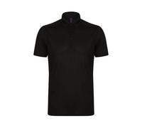 Stretch polyester polo Henbury Noir 3XL