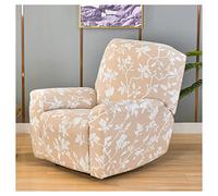 Stretch Recliner Slipcovers 4-Pieces Lazy boy Recliner Covers Recliner Couch Covers Recliner Chair Cover Non Slip Reclining Slipcovers with Storage Pockets Furniture Protector for Living Room