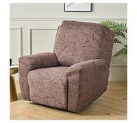 Stretch Recliner Slipcovers 4-Pieces Lazy boy Recliner Covers Recliner Couch Covers Recliner Chair Cover Non Slip Reclining Slipcovers with Storage Pockets Furniture Protector for Living Room