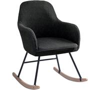 Stretch Rocking Chair Slipcovers with Arms - High Back Accent Lounge Chair Covers for Home, Bedroom, Dining Room - Chair Protector