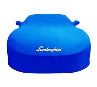 Stretch Satin Indoor Car Cover for Lamborghini Reventon Roadster 2010, Breathable Dustproof Stretch Satin Full Car Cover,blue