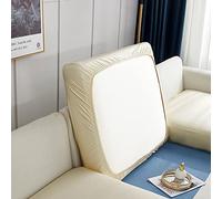 Stretch Seat Cover - Artificial Leather Cushion Cover With High Elasticity, Waterproof and Oil Resistant - Sofa Protection Furniture Cover