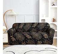 Stretch Sofa Cover Cream White Couch Slipcover Removable & Washable Spx 1-Seater Sofa Protector Universal Fit Couch Protector Easy Care