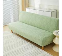 Stretch Sofa Cover for 120-155cm Sofas - Disimilar Solid Color, Elastic Fur Protector, Modern Design, Easy to Clean, Slipcovers for Living Room, A-Color 1
