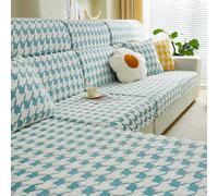 Stretch Sofa Cover, Thick Jacquard Sofa Slipcover Plush L Shape Furniture Protector for 1 2 3 4 5 Seater A M