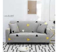 Stretch Sofa Covers for 3Seater Nordic High Elastic Slipcovers Washable Couch Protectors Modern Gray Furniture Throws for Living Room Fits 90140cm Sofas