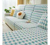 Stretch Sofa Slipcovers Thick Non Slip Plaid - Universal 3 Seater L Shape Corner Chaise Longue, Protective Elastic Seat CushionFurniture Gray Chaiselounge2XL(95-120cm*160