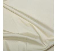 Stretch Spandex Fabric Material - Ivory, 1Mtr 100cm x 150cm