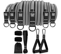 Stretch Strap - Elastic Training Loops, Exercise Bands | Heavy Load Conditioning Cord Mobility Strength Rope Set Pilates Yoga Stability Endurance Flexion Extension Movement