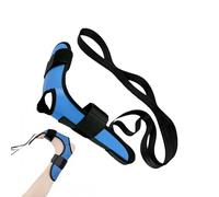 Stretch Strap - Leg Hamstring Stretcher Belt, Stretching Exercise Loop Strap, Strong Elastic Material, Comfortable Ergonomic Design, Compact Easy Carry | Effective Muscle Flexibility Tool For Pilates