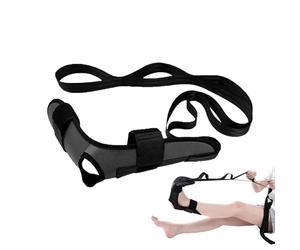 Stretch Strap - Loop-Style Stretching Belt for Hamstring, Leg, and Fascia Flexibility, Durable Exercise Accessory for Home Workout, Pilates, Gymnastics, Yoga, Men and Women, Fitness Training, Mobility