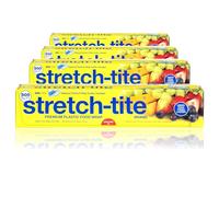 Stretch-tite Plastic Food Wrap, 500 Sq. Ft., 516.12-Ft. x 11.5/8-Inch Rolls (Pack of 4)