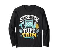 Stretch Tuft Trim Rug Making Long Sleeve T-Shirt