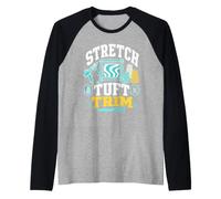 Stretch Tuft Trim Rug Making Raglan Baseball Tee