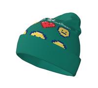 Stretch Unisex Beanie Hat with Camo Print Design - Soft 100% Polyester Knitted Skull Cap for Men Women, Warm Chunky Cable Winter Beanie for Outdoor Sports 15 One Size