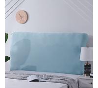 Stretch Universal Bed Head Cover/Bed Headboard Slipcover for Upholstered/Leather/Wood Headboards, All inclusive King Size Double Single Queen Head Board Covers Protector Decoration(120-140cm,Blue3)