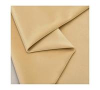 Stretch Velour Fabric， Polyester Velvet Fabric Light Yellow 1.47m X 1-10m for DIY Sewing(1.47X7m)