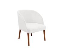 Stretch Velvet Dining Chair Cover, Removable and Washable, Curved Back & Armrests for Kitchens and Dining Rooms