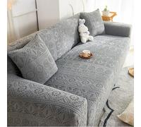 Stretch Velvet Sofa Slipcovers for 1-5 Seater, Non-Slip Couch Covers, L-Shape Sectional Furniture Protector, Soft & Durable Stretch Fabric, Easy to Install & Clean