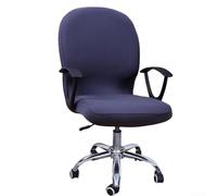 Stretchable Chair Slipcover for Swivel Chairs Easy to Clean, for High Traffic Areas (purple)