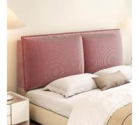 Stretchable Corduroy Bed Headboard Slipcover Soft & Fluffy Cushion Cover for King Queen Double Single Washable Backrest Support Protector for Reading & Comfort
