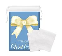Stretchable Cotton Pads - 200pieces Ultra-Thin Wet Compress Sheets | Soft Breathable Facial Pads for Toner & Makeup Removal | Super Fit Cleansing Pads for All Skin Types