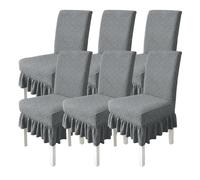 Stretchable Elastic Dining Chair Covers Removable & Washable Slipcovers for Kitchen & Living Room Protector for Dining Room Fur Stylish & Functal
