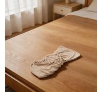 Stretchable Fleece Cover for Rocking Chairs and Recliners Designed to Fit Snugly and Prevent Slippage During Daily Use (Beige)