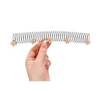 Stretchable Hair Pins Invisible Bangs Hairs Clip Flowers Fixed Inser Comb Accessories Finishing Fixer Comb Flower Clips Stretchable Invisible Pins