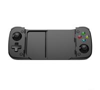 Stretchable Hall Effect Gaming Controller for Nintendo Switch, PC for Android & for iOS - 800Hz Polling, Rapid-Fire Back Button, Ergonomic ABS Design, Fits Phones 128-182mm(Black)