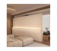 Stretchable Honeycomb Folding Privacy Screen, Expandable Room Divider with Built-in LED Light for Home, Office, Exhibition, Studio