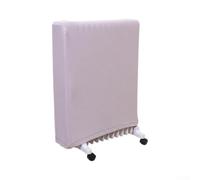 Stretchable Radiator Cover Milk Fiber Fabric Washable(Gray Large 3pcs) | Fits 40x12x50cm heaters, elastic polyester blend, grey color, dust and pet hair shield, home office use