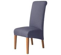 Stretchable Removable Washable Dining Chair Covers - High Back Slipcovers for Hotels, Kitchens, Reurants, and Banquets - Protect Your Chairs (Color: Sle 1, Size: 4)
