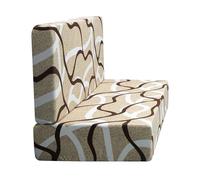 Stretchable RV Dinette Cushion Covers Printed Slipcovers for Camper Couch Bench & Backrest Replacement Covers for RV Car Seats (Bird's Nest Design)