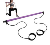 Stretched Fusion Pilates Bar,Stretch Fusion Pilates Bar,Lightweight Elastic Pilates Fusion Bar for Carving | Portable Easy Installation Workout Bar, Supplies
