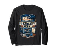 Stretcher Crew Emergency Medical Professional Long Sleeve T-Shirt