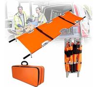 Stretcher,Emergency Folding Stretcher, Lightweight Aluminium Medical Stretcher with Heavy-Duty Handles & Portable Carry Bag for EMT Patient Transport & Ambulance Use