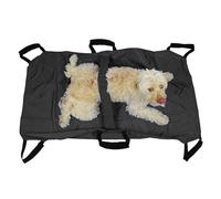 Stretcher,Foldable Waterproof Dog Stretcher, Soft Pet Rescue Transport with Safety Straps - Emergency Animal Stretcher for Dogs & Pets (Black)