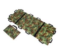 Stretcher,Home Use Soft Stretcher, Waterproof Oxford Fabric, 12 Reinforced Hand Loops, Ideal for Patient Transport in Hospitals, Camouflage Color, Lightweight and Durable