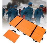Stretcher,Portable Emergency Stretcher - Foldable Medical Patient Transfer with 8 Handles, Thickened Canvas, Soft First Aid Stretcher for Home, Hospital, and Outdoor Use