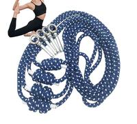 -Stretcher Strap Cotton Flexibility Spagate Exercise Back Stretcher | Yoga inversion ropes for home studio exercises Pilates dance ballet aerial ballet fitness gymnastics training