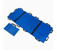 Stretcher,Waterproof Soft Stretcher for Home & Hospital Use, 12 Reinforced Hand Loops, Durable Oxford Fabric, Portable Patient Transport Solution (Blue)