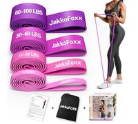 Stretching Assist Band, Resistance Band, Portable Exercise, Muscle Training, Physical Therapy, Unisex Heavy Duty Resistance Stretching Ring Band for Weightlifting Exercises (5-100 Lbs)